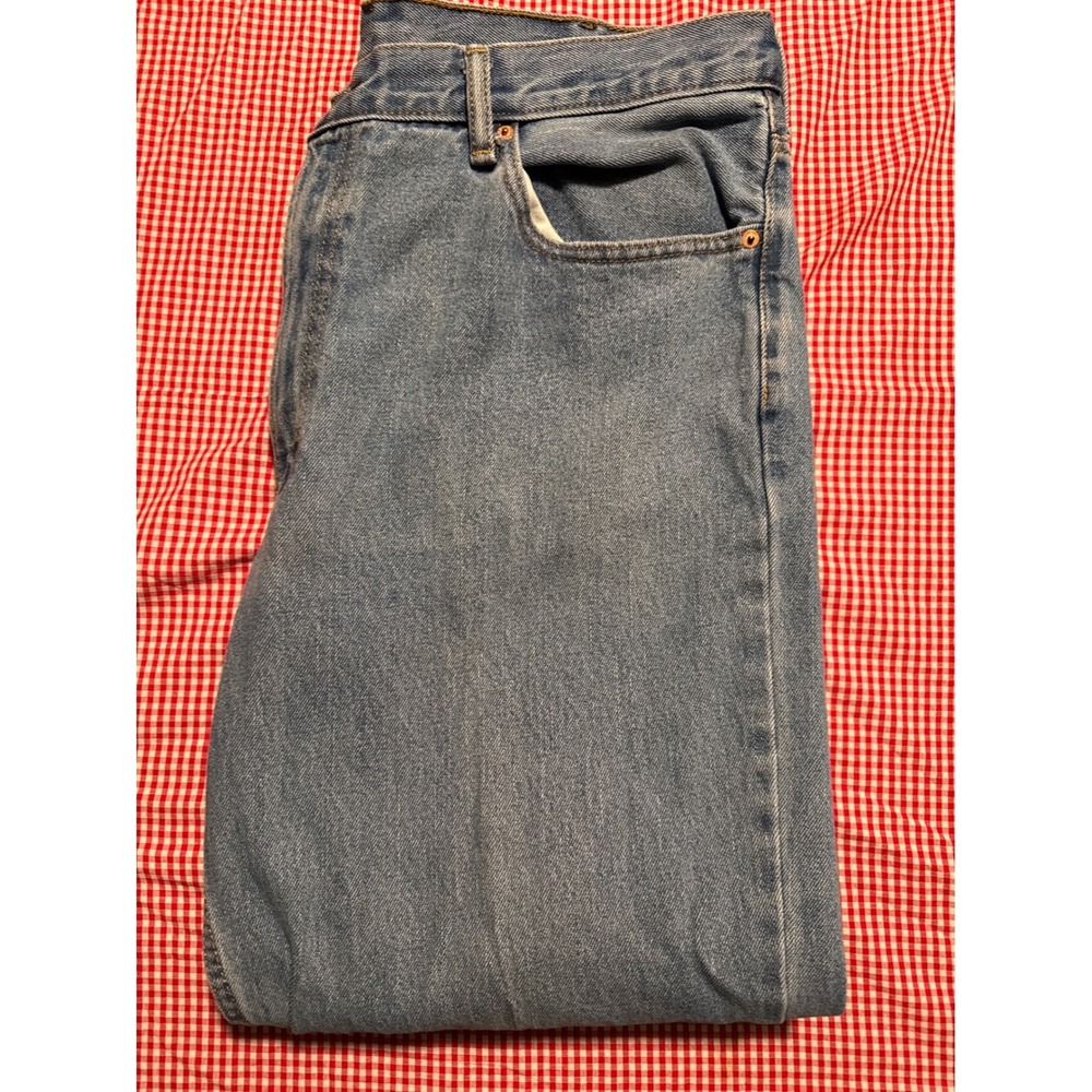 Levi Strauss 550 Relaxed Fit Mens Jeans‎ W40 L32 Light Wash Denim